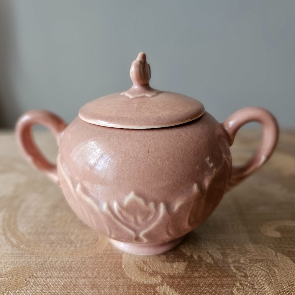 Vintage 1960 Woodland by Steubenville Sugar Bowl